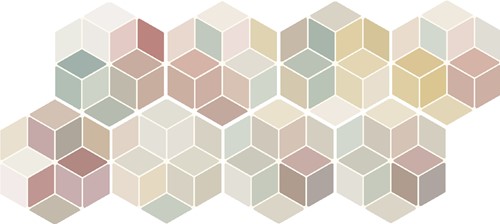 CX 17x15 Quintessenza Minima Multi Color (29 st./0,57 m²)