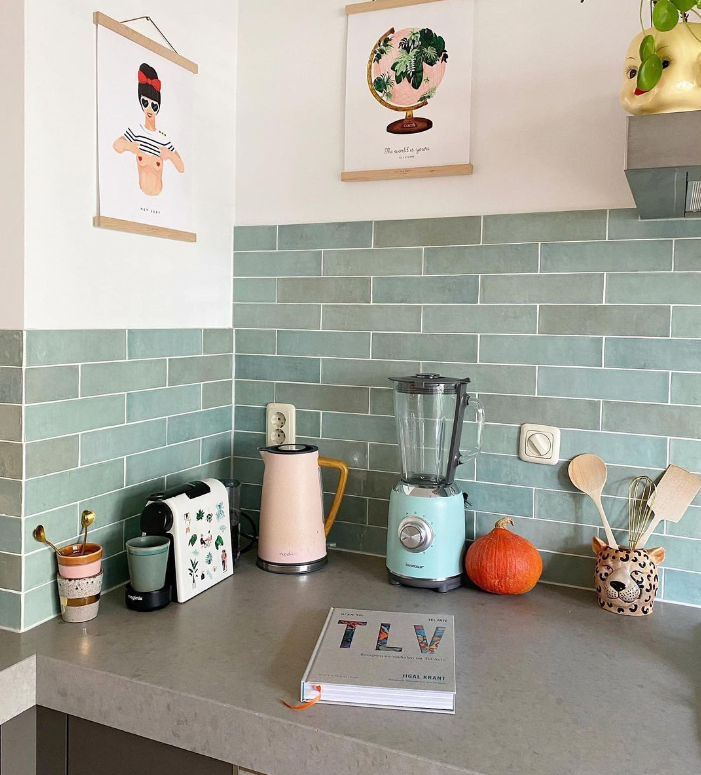 CX 6,2x25 Revoir Paris Atelier Vert d'Eau Glans (0,32m²/20st/doos)