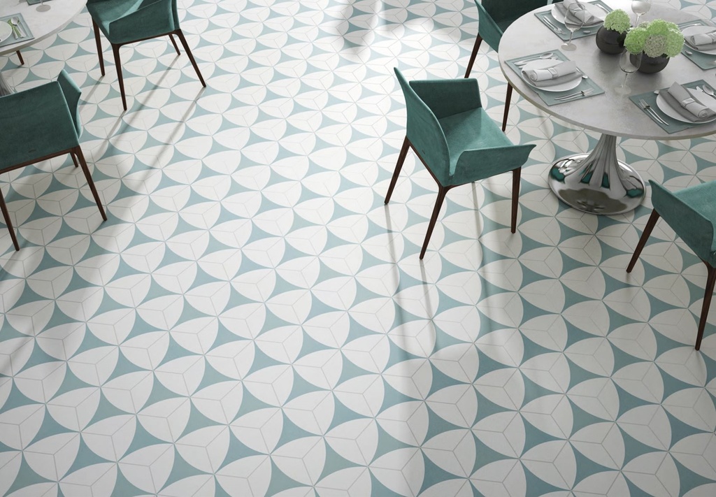 CX 25x22 Codicer Hex25 Porto Venere Aqua (1,04m²/25st/doos)