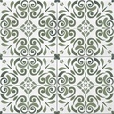 CX 15x15 Tonalite Aquarel Decoro Vega Verde (0,5m²/22st/doos)