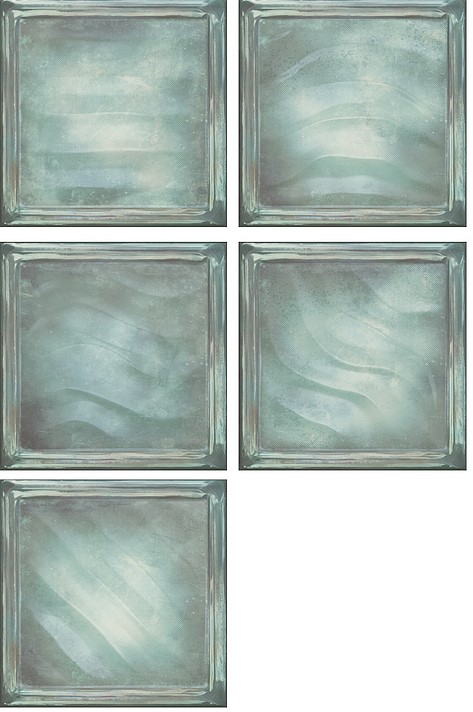 CX 20x20 Antic Decor Glass Blue Vitro (0,88m²/22st/doos)