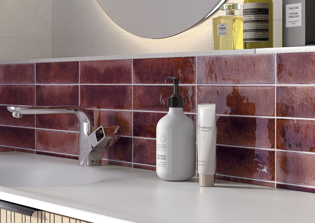 CX 6x24,6 Heritage Jazba Garnet Brillo (0,50m²/34st/doos)