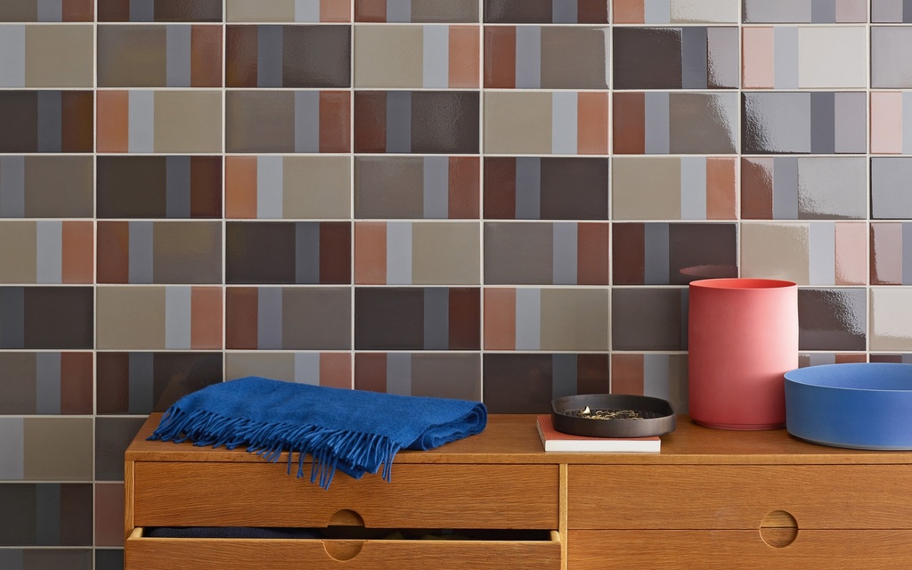 MUTINA DIARAMA 9,4x18,7 Blush Dark (0,79m²/45st/doos)
