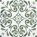 CX 15x15 Tonalite Aquarel Decoro Vega Verde (0,5m²/22st/doos)