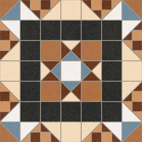 CX 31,6x31,6 Vives Barnet Halton Marron (1m²/10st/doos)