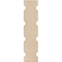 MUTINA OSSO&BOTTONE 7,5x32,1 Bottone L Sabbia (0,53m²/22st/doos)