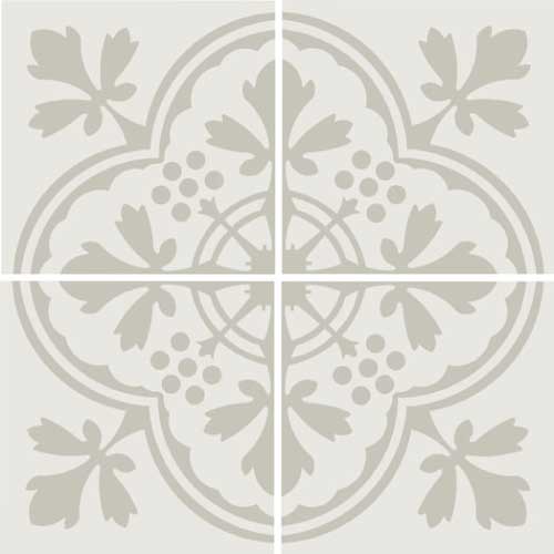 WINCKELMANS DECORATED TILES 15x15 Deauville (BAS/PER)(0,54m²/24st/doos)