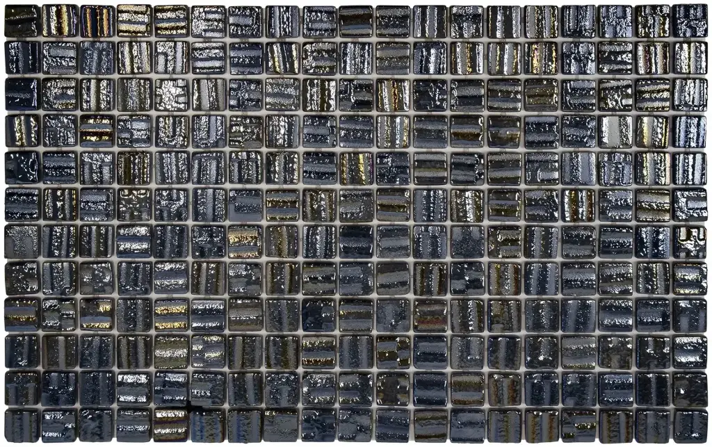 TMF VALENCIA (VAL3D915) 3D Black Pearl Glossy 25x25mm (vel 32,8x51,8cm) (prijs per vel)