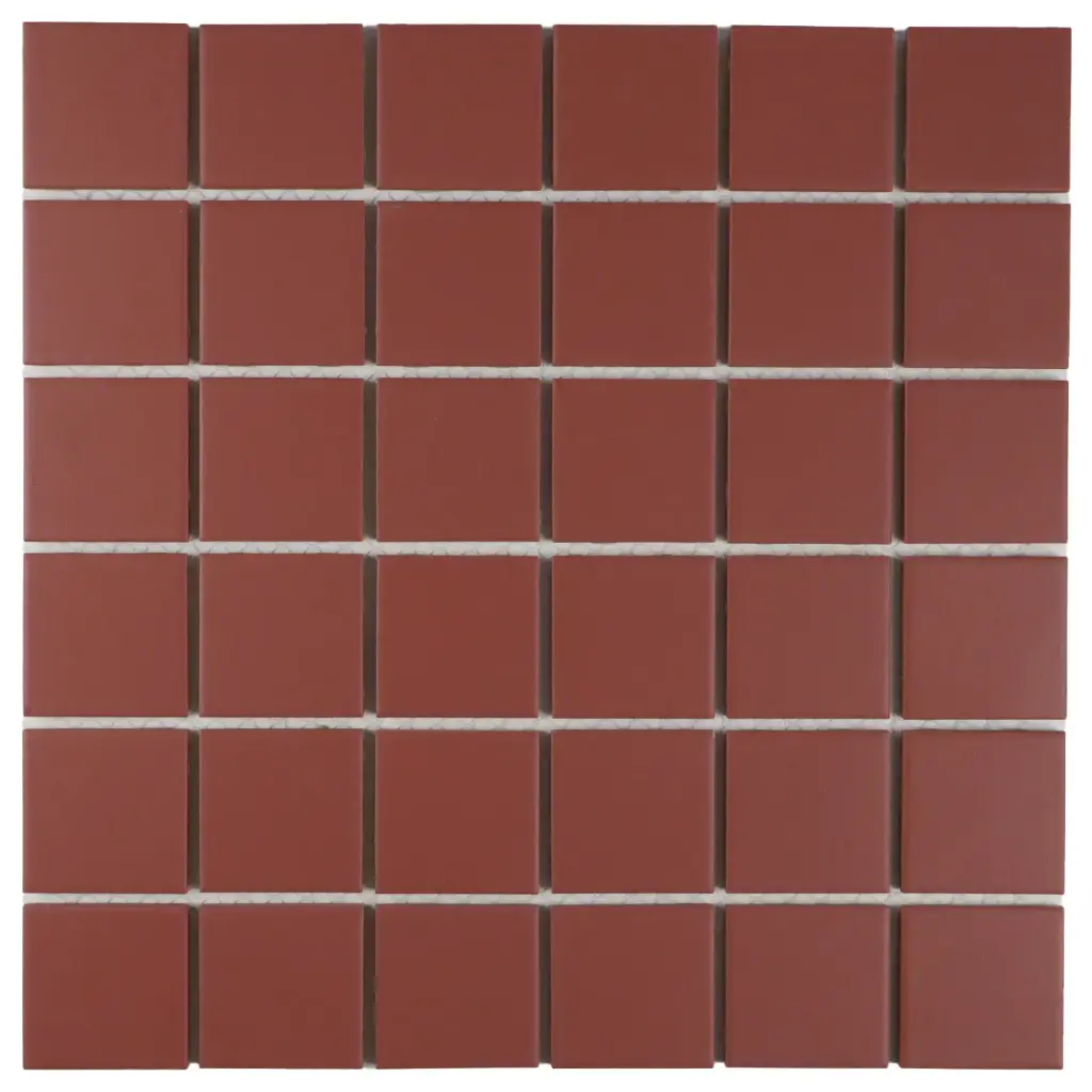 TMF PATTERNS (SM48012) Square Terra Cotta Matt 48x48mm (0,95m²/10vel/doos)