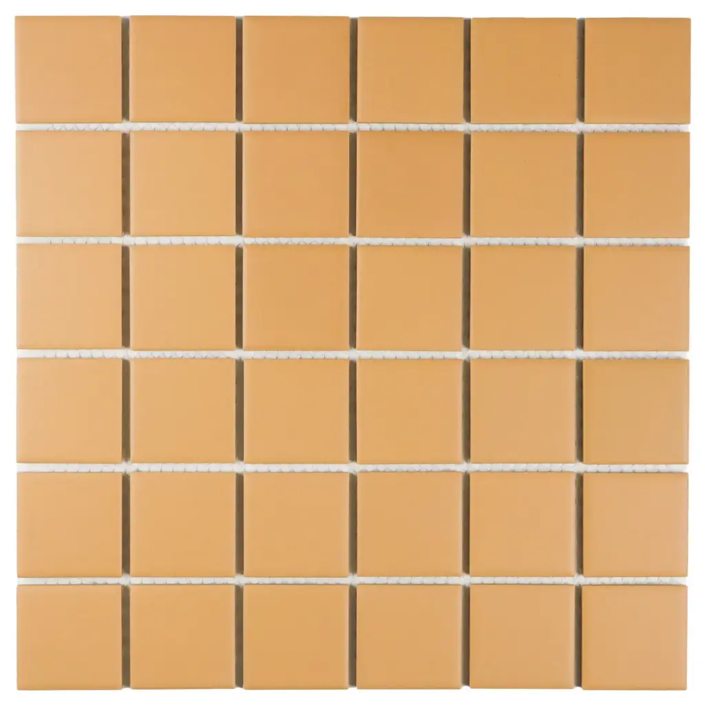 TMF PATTERNS (SM48025) Square Tuscany Gold Matt 48x48mm (0,95m²/10vel/doos)