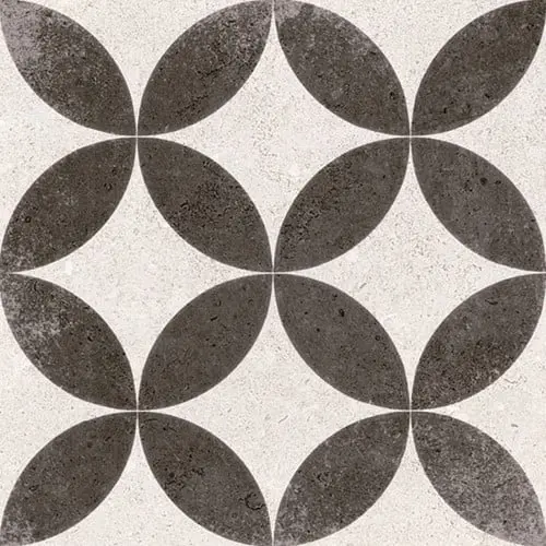 CX 20x20 Vives Nassau Kerala Negro (1m²/25st/doos)