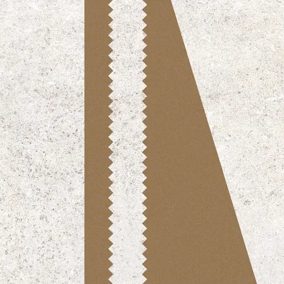 CX 20x20 Vives Nassau Kokomo Blanco Oro (mix) (1m²/25st/doos)