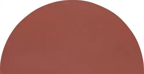 CX 6,5x13,5 Quintessenza Färgblock Decoro Cirkel-In Canella Matt (set 12st/ds)