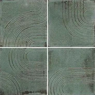 CX 12.5x12.5 Wow Enso Wabi Green (0,56m²/36st/doos)