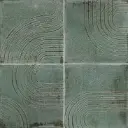 CX 12.5x12.5 Wow Enso Wabi Green (0,56m²/36st/doos)