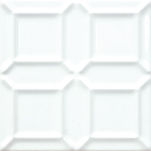 CX 15x15 Adex Neri Liso Edge Blanco Z (0,91m²/40st/doos)
