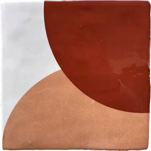 CX 13x13 Heritage Retiro Cotto Decor Brillo (1m²/60st/doos)
