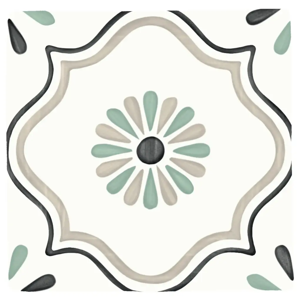 HARMONY TANGER 12,3x12,3 Sand Flower (0,51m²/34st/doos)