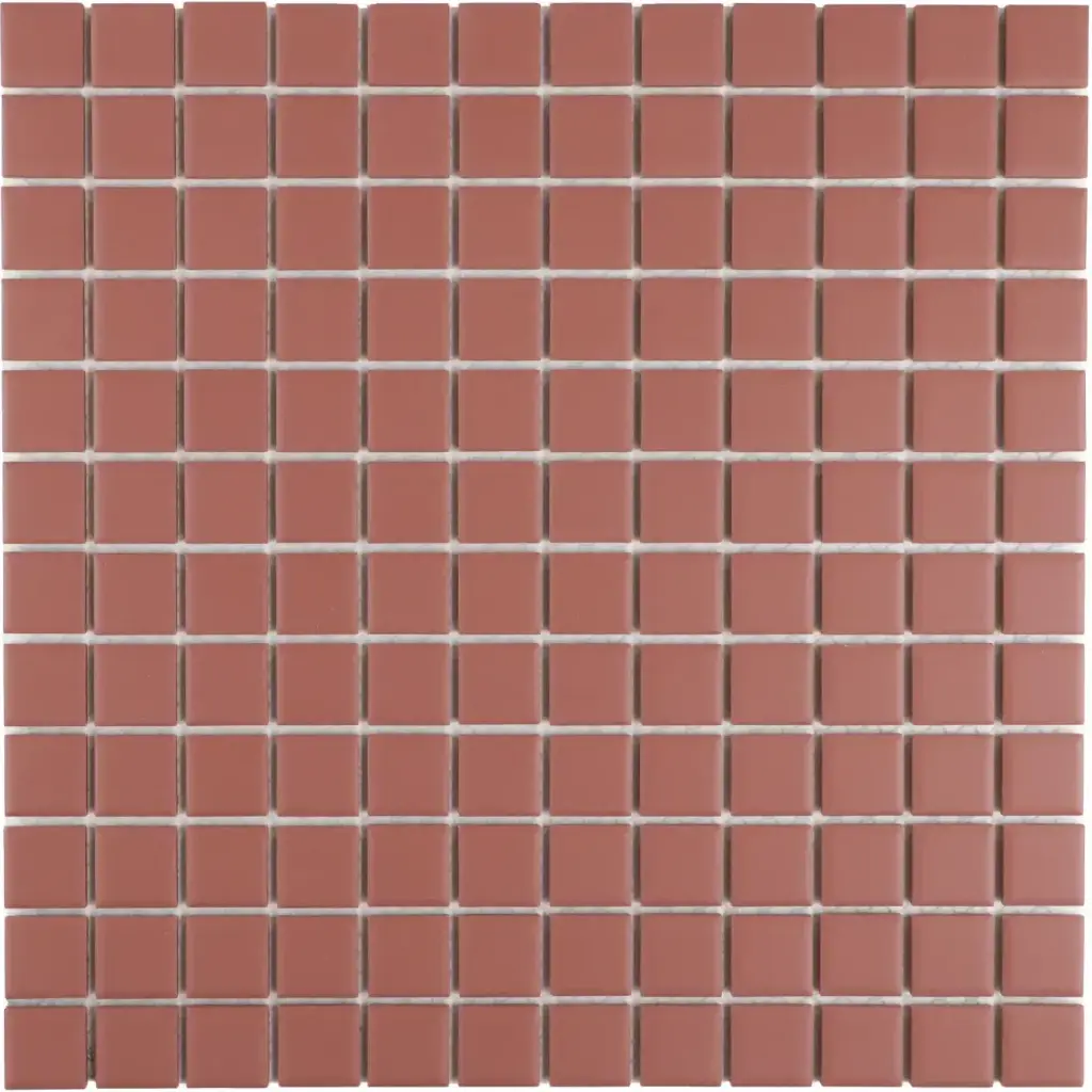 TMF PATTERNS (SM23012) Square Terra Cotta Matt 23x23mm (0,90m²/10vel/doos)