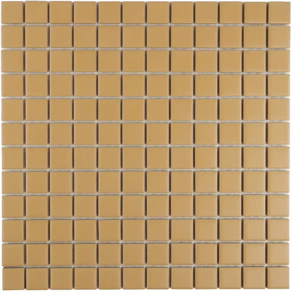 TMF PATTERNS (SM23025) Square Tuscany Gold Matt 23x23mm (0,90m²/10vel/doos)