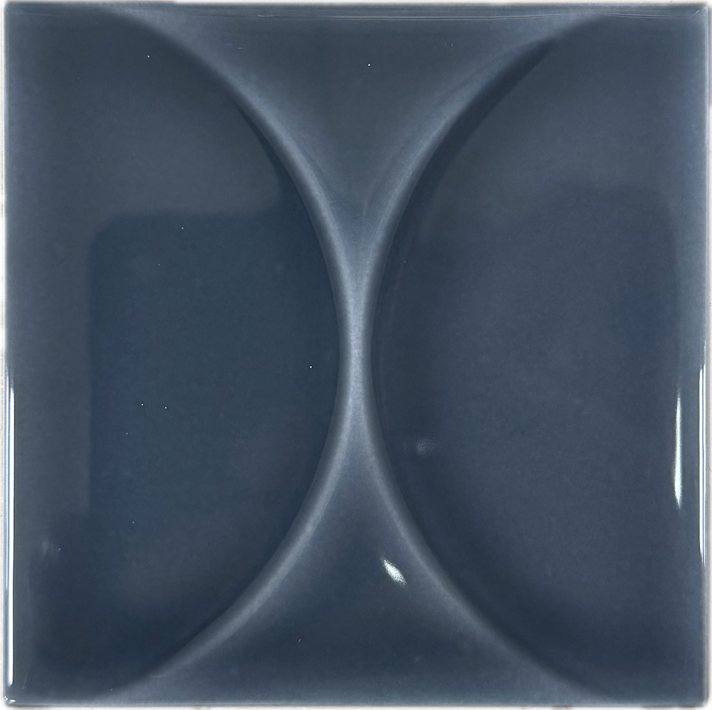 MOSA CLASSICS KHO LIANG LE COLLECTION 10x10 17104 Diabolo Grey Blue Gloss (0,5m²/50st/doos)