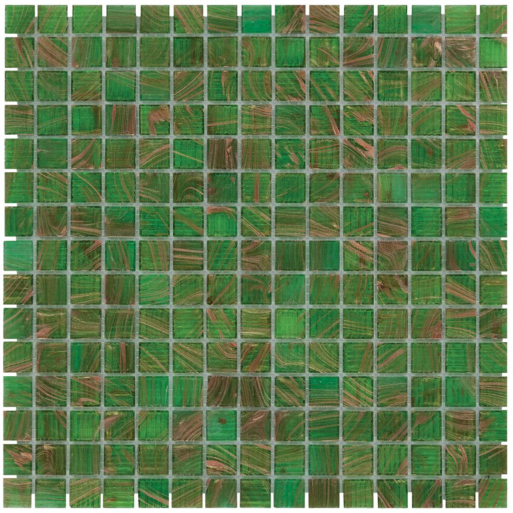 TMF AMSTERDAM (GMG901) Vierkant Groen 20x20x4mm (1,04m²/10vel/doos)