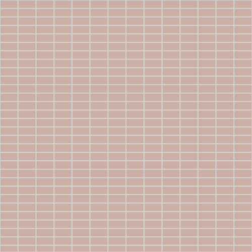 WINCKELMANS 2,3x5 (RECHT) Rose (1m²/10vel/ds)