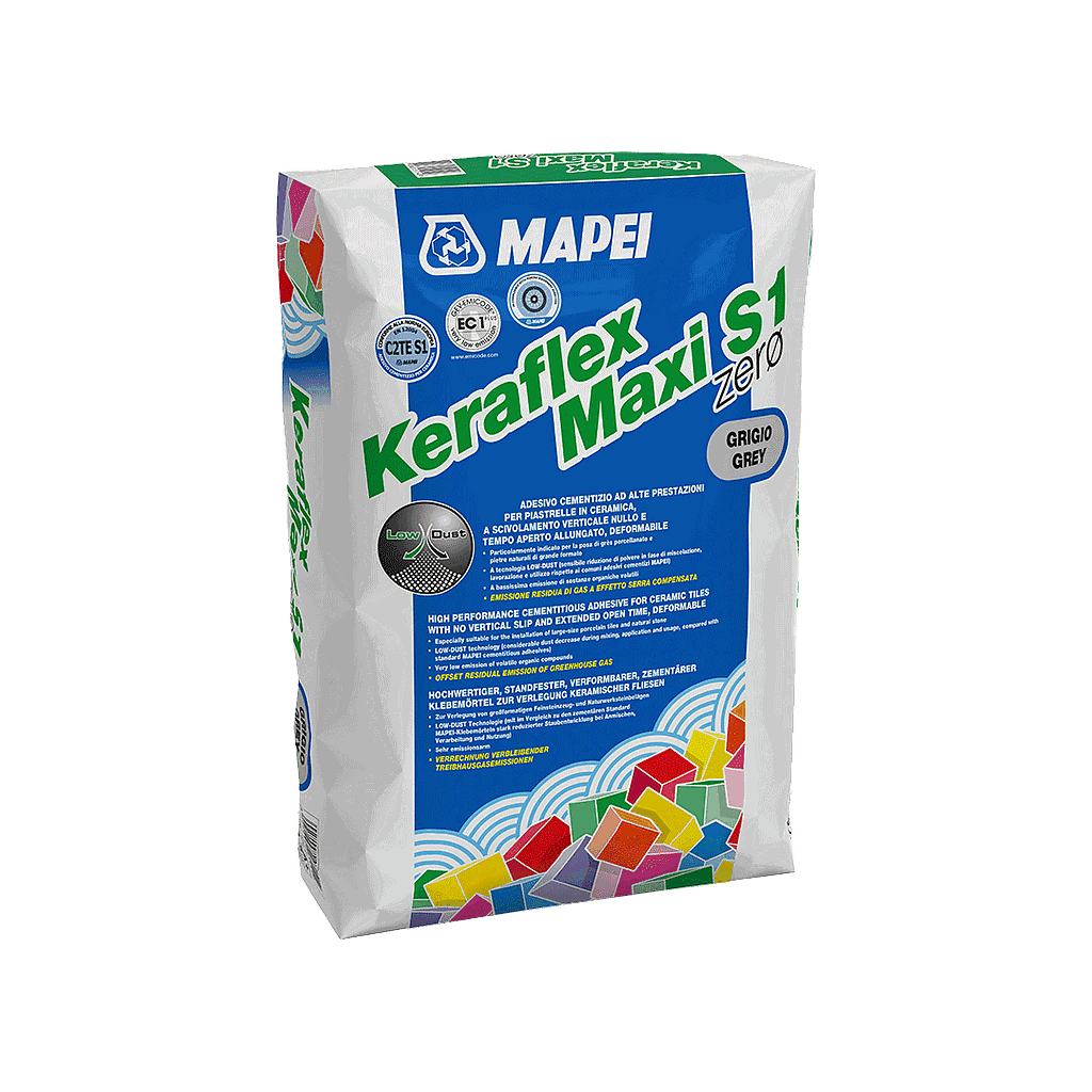 MAPEI Keraflex Maxi S1 ZERO grijs zak 25kg (50zk/plt)