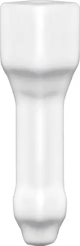 CX Adex Neri Angulo Cornisa Clasico 7,5 Blanco Z (per stuk)