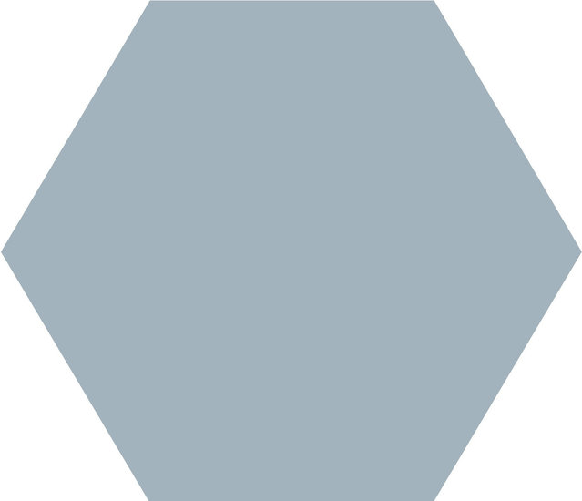 WINCKELMANS HEXAGONE 10cm 9mm Bleu Pale (0,42m²/46st/doos)