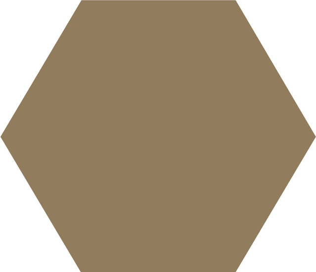 WINCKELMANS HEXAGONE 10cm 9mm Cafe (0,42m²/46st/doos)