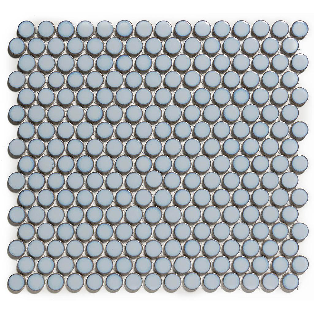 TMF VENICE (VKN450) Pennyround Rond Blauw Grijs met rand 19x5.5mm (0,93m²/10vel/doos)