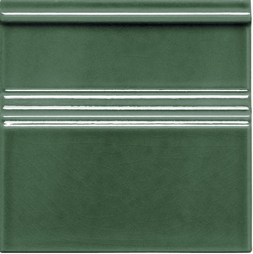CX 15x15 Adex Modernista Rodapie Clasico C/C Verde Oscuro (per stuk)