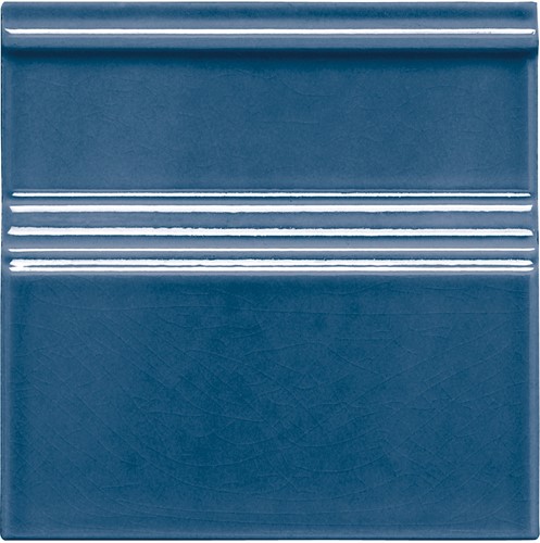 CX 15x15 Adex Modernista Rodapie Clasico C/C Azul Oscuro (per stuk)