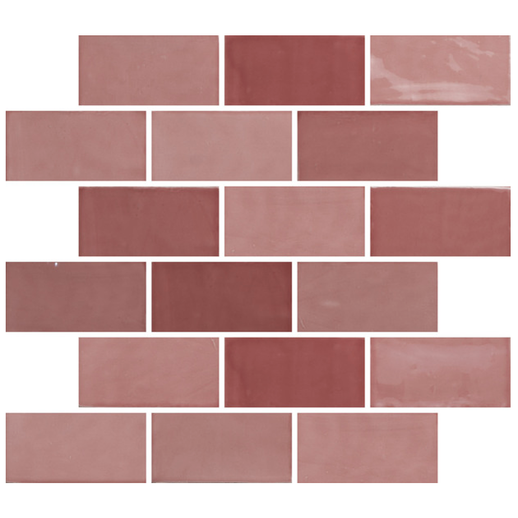 AZULEJOS NEW ZELLIGE 6,3x13 Blush (0,20m²/25st/doos)