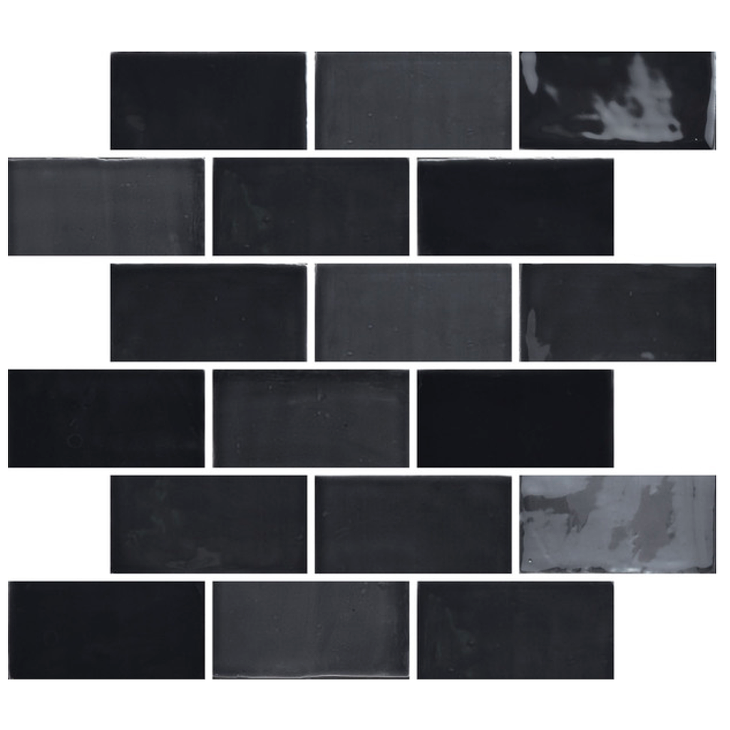 AZULEJOS NEW ZELLIGE 6,3x13 Charcoal (0,20m²/25st/doos)