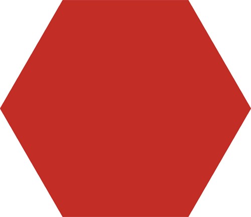 CX 25,1x22 Codicer95 Hex25 Basic Rojo (1,04m²/25 st/doos)