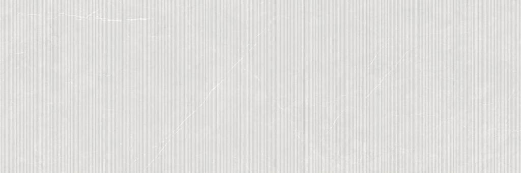 LIVING ALLURE 30x90 DUCTILE RELIEFS WAVE White (1,07m²/4st/doos)