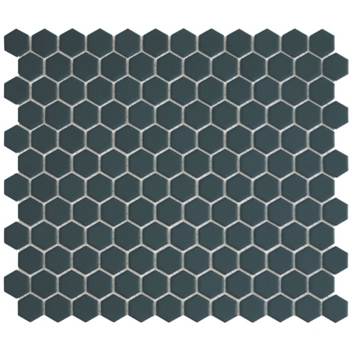 [HM23710] TMF PATTERNS (HM23710) Hexagon Navy Blue Matt 23x26mm (0,78m²/10vel/doos)