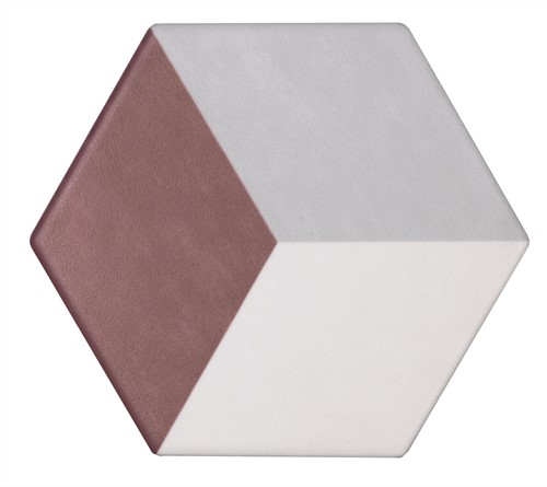 [TE6458-[T300]] CX 15x17,1 Tonalite Examatt Decoro Tredi Mosto (0,5m²/25st/doos)