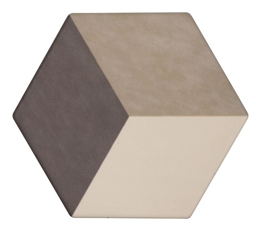 [TE6457-[T300]] CX 15x17,1 Tonalite Examatt Decoro Tredi Tabacco (0,5m²/25st/doos)