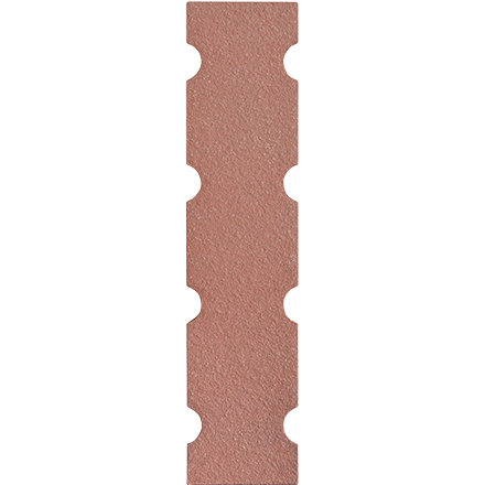 [BOSB15] MUTINA OSSO&BOTTONE 7,5x32,1 Bottone L Rosso (0,53m²/22st/doos)