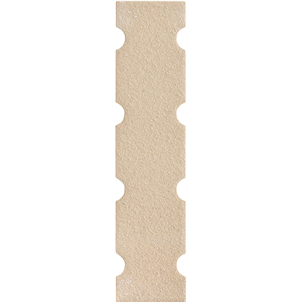 [BOSB11] MUTINA OSSO&BOTTONE 7,5x32,1 Bottone L Sabbia (0,53m²/22st/doos)