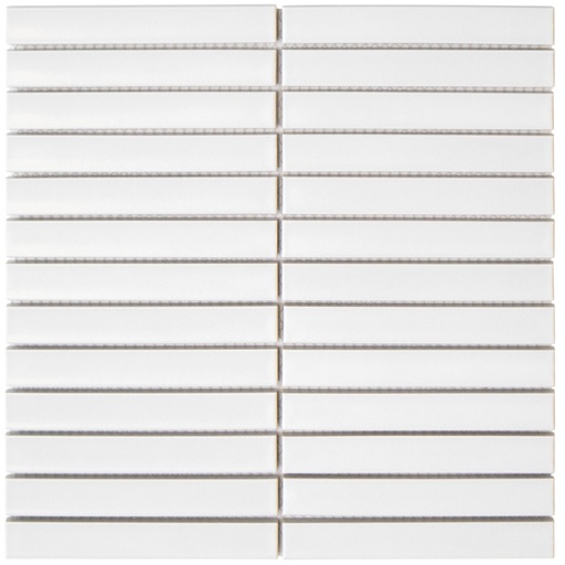 [SEF20140] TMF SEVILLA FINGER (SEF20140) Original Kit-Kat White Mat 20x145x8mm (0,89m²/10vel/doos)