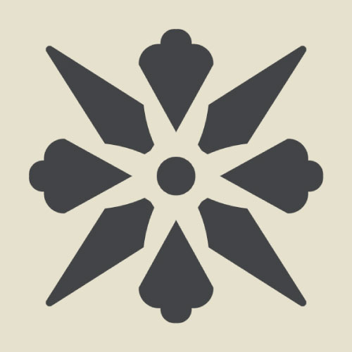 [44810] WINCKELMANS DECORS 5x5 ENC-06 (BAU/NOI) (per stuk)