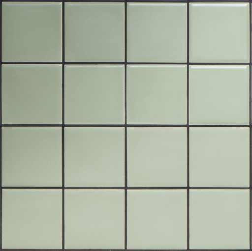 [KGDG56] MUTINA DIN 7,4x7,4 (vel 30,2x30,2) Light Green Glossy (0,72m²/8vel/doos)