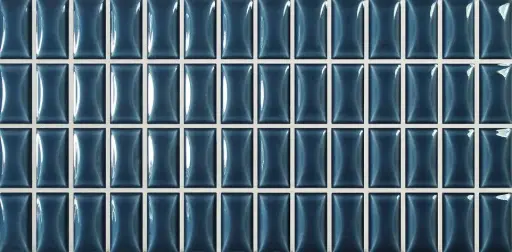 [WC1226-[T225]] CX 12,5x25 Wow 3D Bars Bevel Sapphire Gloss (0,406m²/13st/doos)