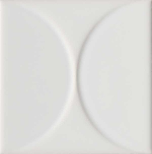 [16904-1010] MOSA CLASSICS KHO LIANG LE COLLECTION 10x10 16904 Diabolo Accent White Gloss (0,5m²/50st/doos)