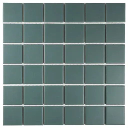 [SM48550] TMF PATTERNS (SM48550) Square Camo Green Matt 48x48mm (0,95m²/10vel/doos)