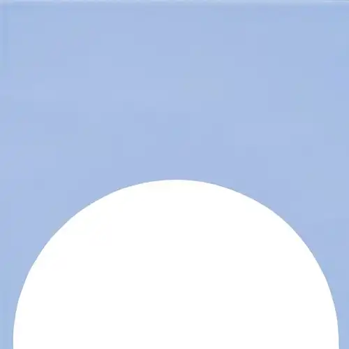 [FGB304M] CX 15x15 Quintessenza Färgblock Decoro Cirkel-Out Cielo Matt (set 12st/ds)